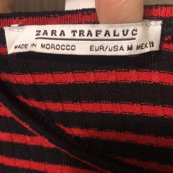 Striped Sweatshirt with flared sleeves - Picture 4 of 4